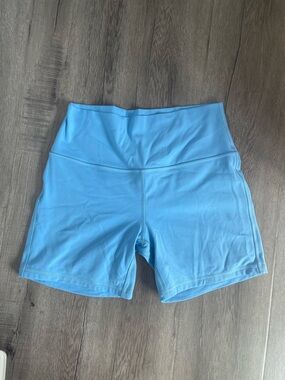Lululemon Align High-Waist Blue Activewear Shorts